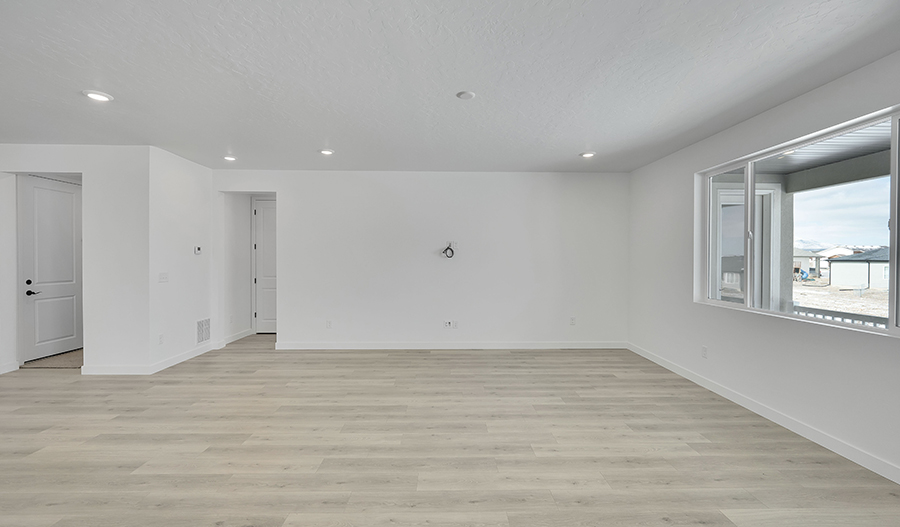 Great Room of the Delaney floor plan