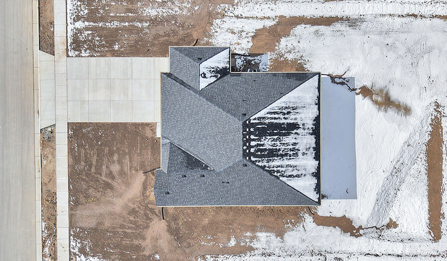 Rear Exterior of the Delaney floor plan