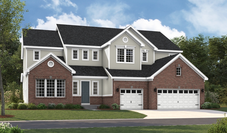 Elevation E of the Harmon floor plan