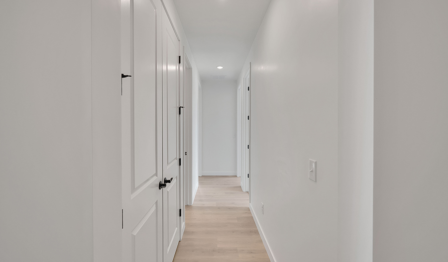 Entry of the Decker floor plan