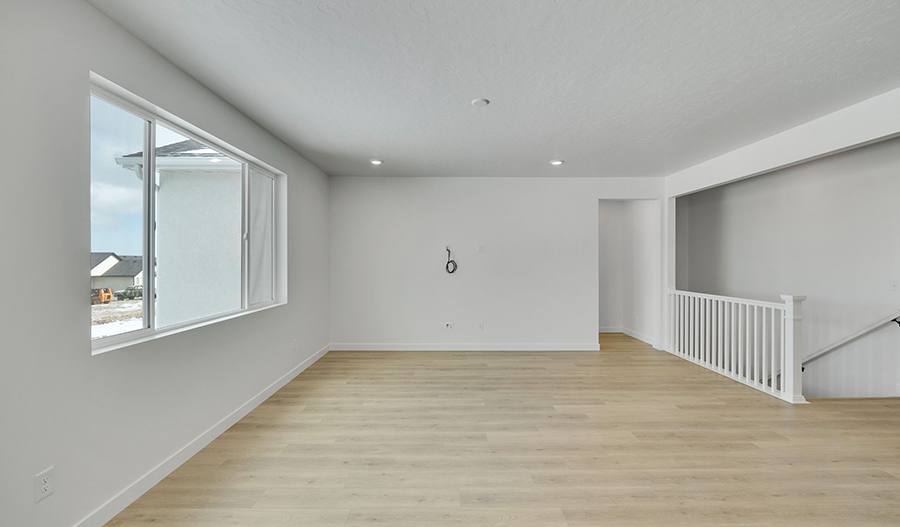 Great Room of the Decker floor plan