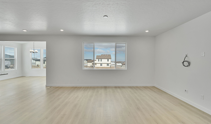 Great Room of the Decker floor plan