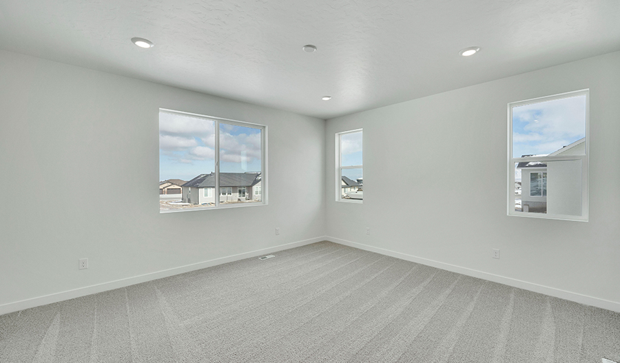 Bedroom of the Decker floor plan
