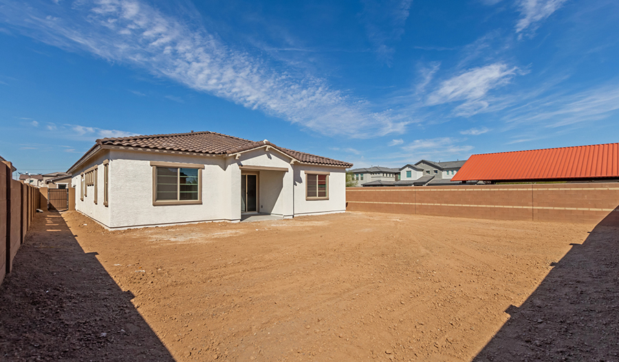 Rear Exterior of the Celeste floor plan