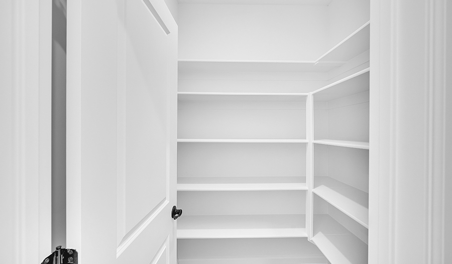 Pantry of the Hemingway floor plan