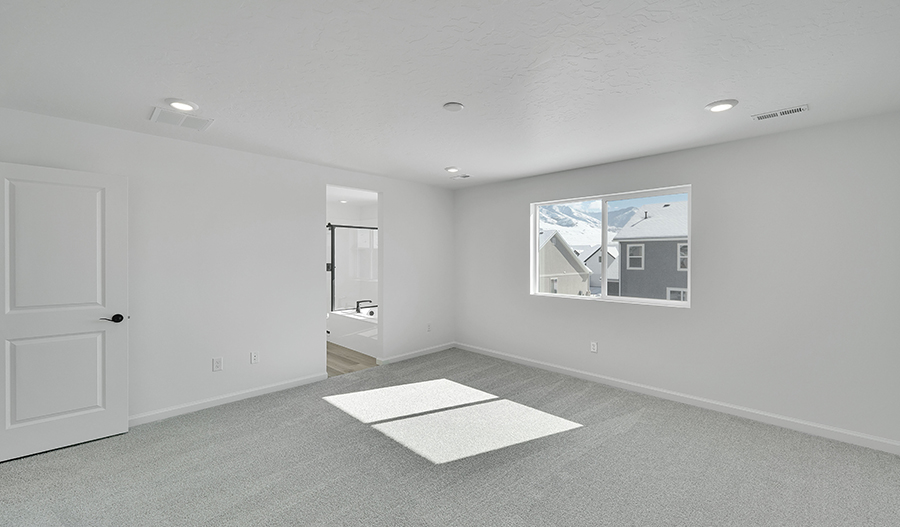 Bedroom of the Hemingway floor plan
