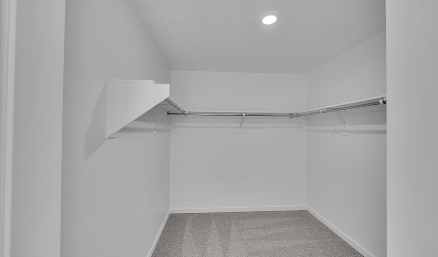 Closet of the Hemingway floor plan
