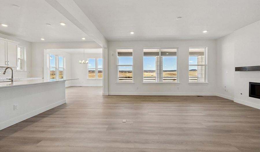 Great Room of the Durango floor plan