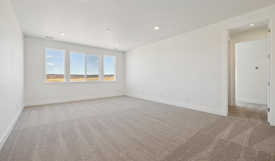 Bedroom of the Durango floor plan
