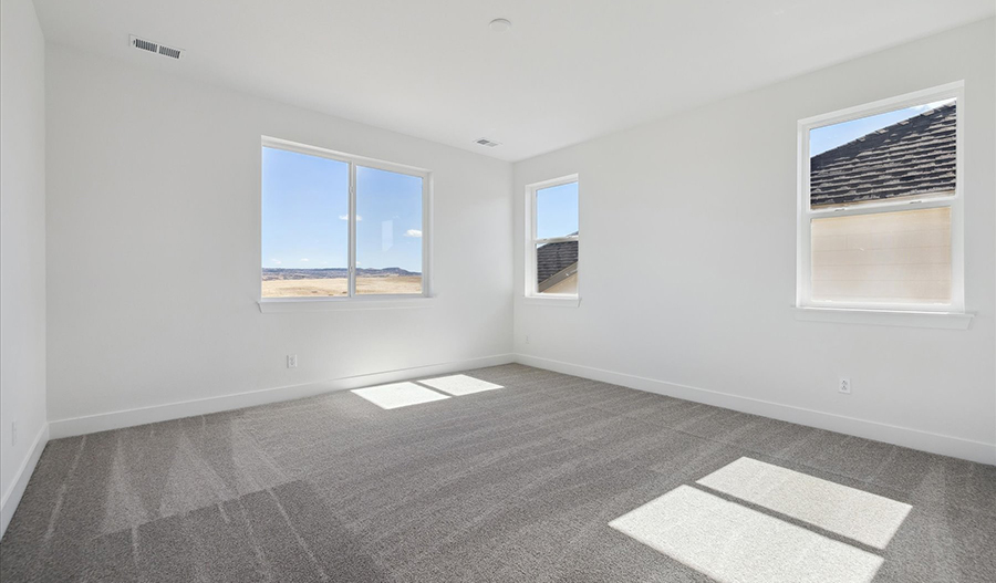 Bedroom of the Durango floor plan