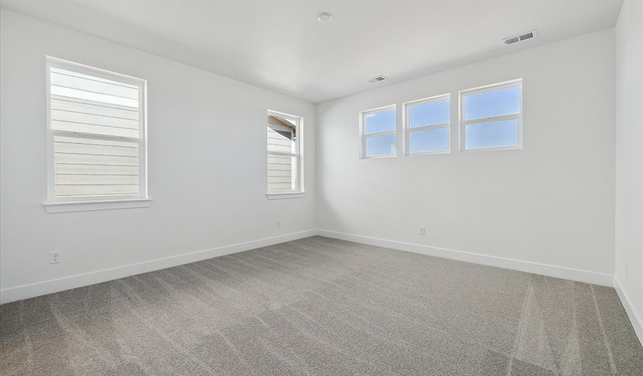 Bedroom of the Durango floor plan