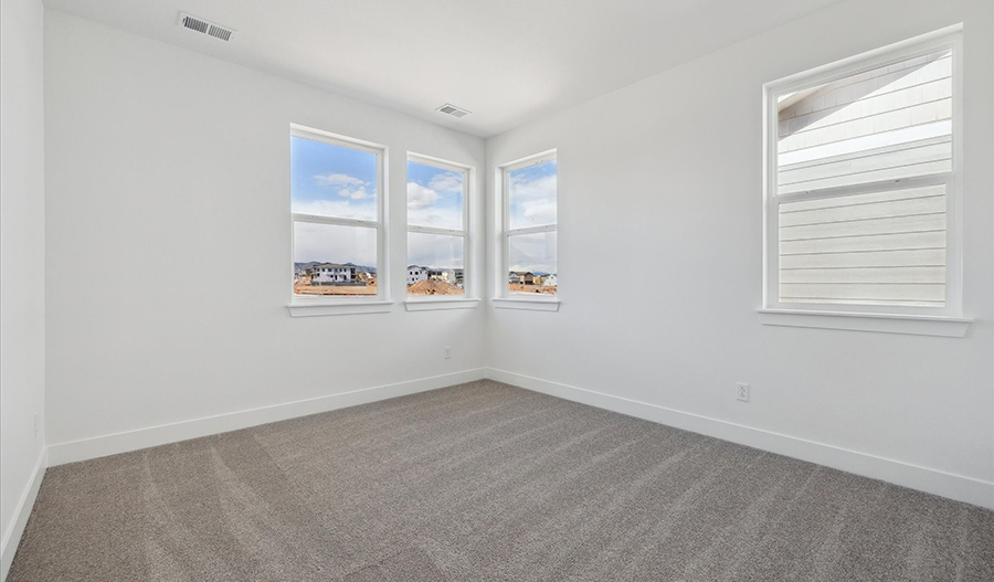 Bedroom of the Durango floor plan