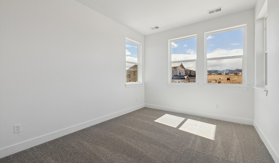 Bedroom of the Durango floor plan