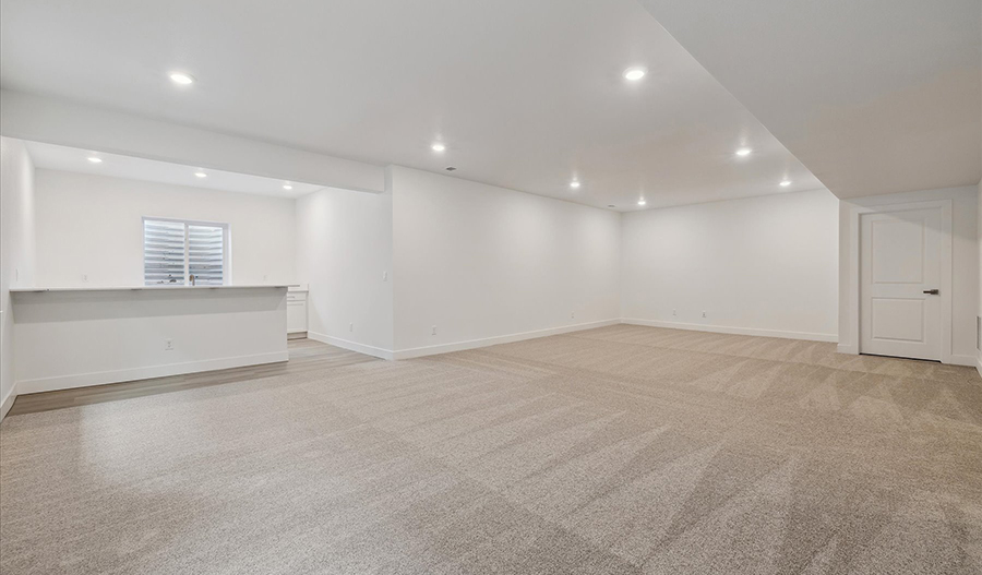 Basement of the Durango floor plan