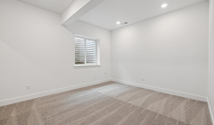 Bedroom of the Durango floor plan