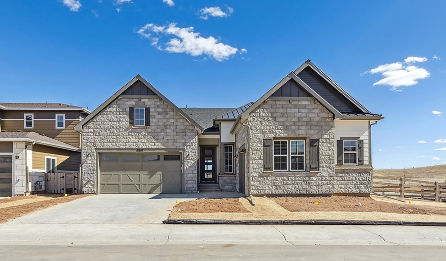 Exterior of the Riverbend floor plan