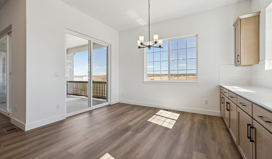 Dining Nook of the Riverbend floor plan