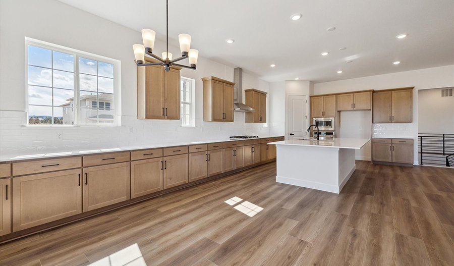 Kitchen of the Riverbend floor plan