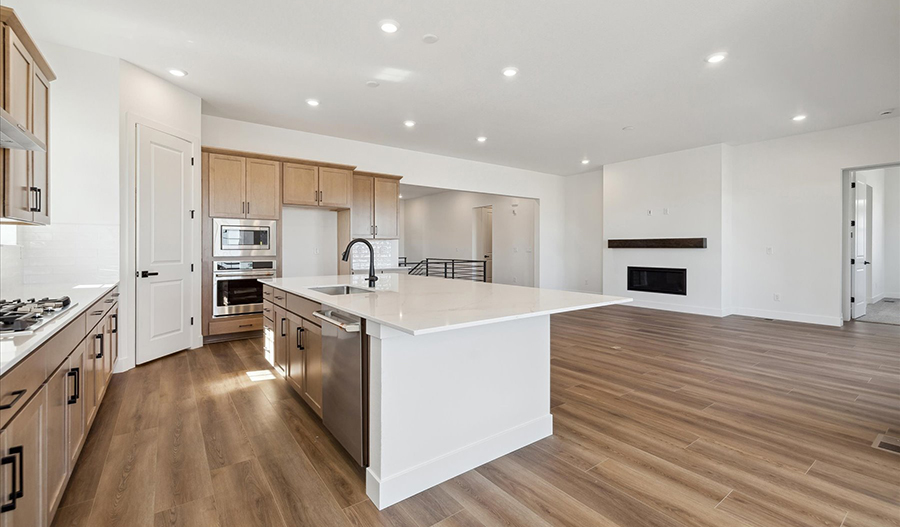Kitchen of the Riverbend floor plan