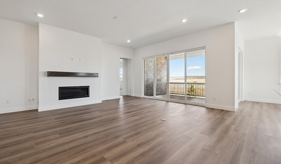 Great Room of the Riverbend floor plan