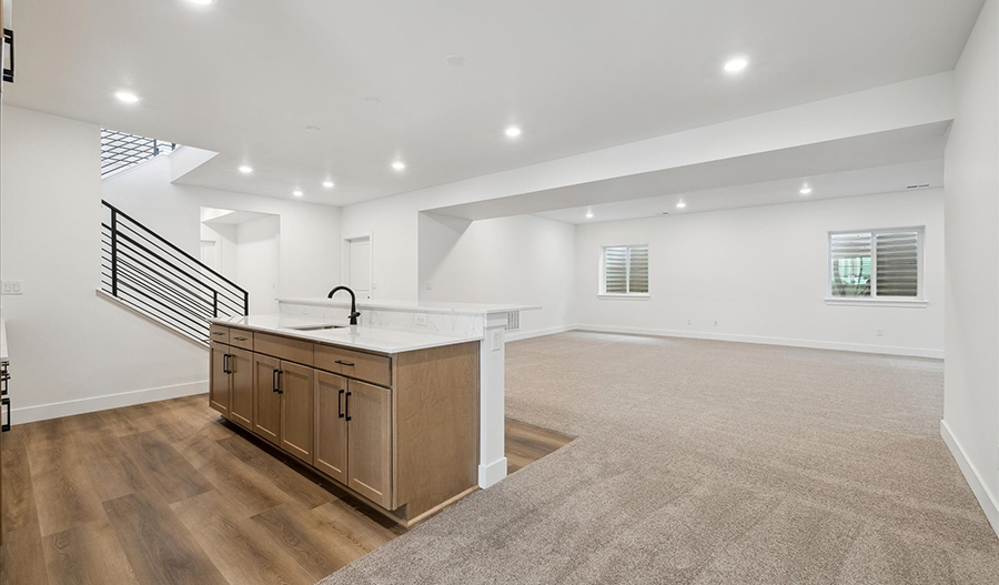 Basement of the Riverbend floor plan
