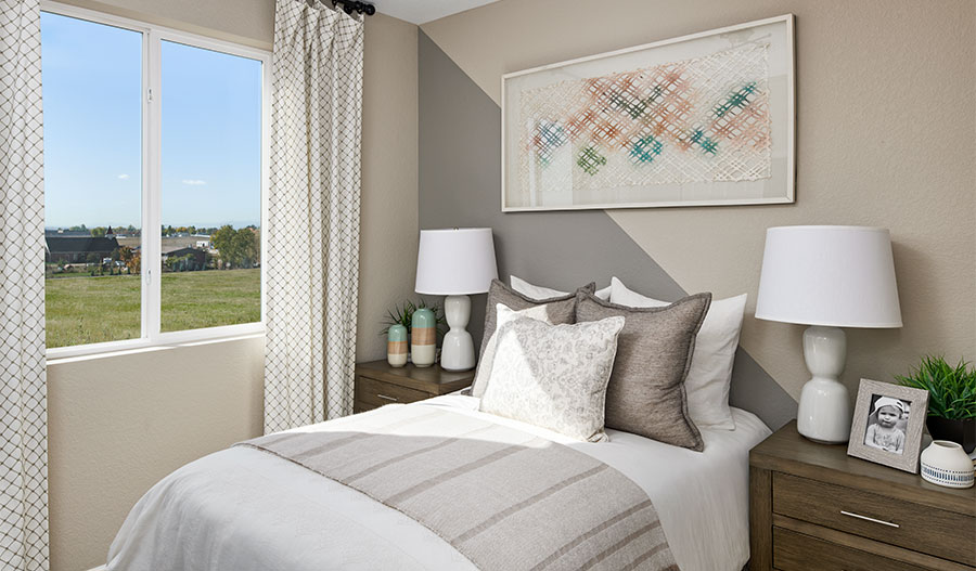 Bedroom of the Boston floor plan