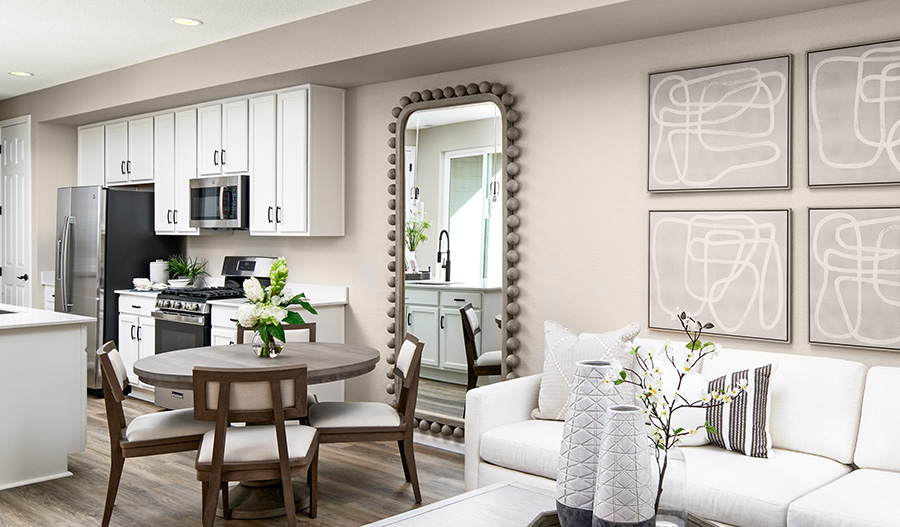 Dining Area of the Boston floor plan