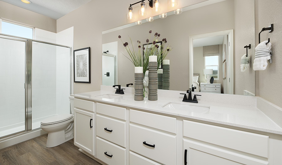 Bathroom of the Boston floor plan