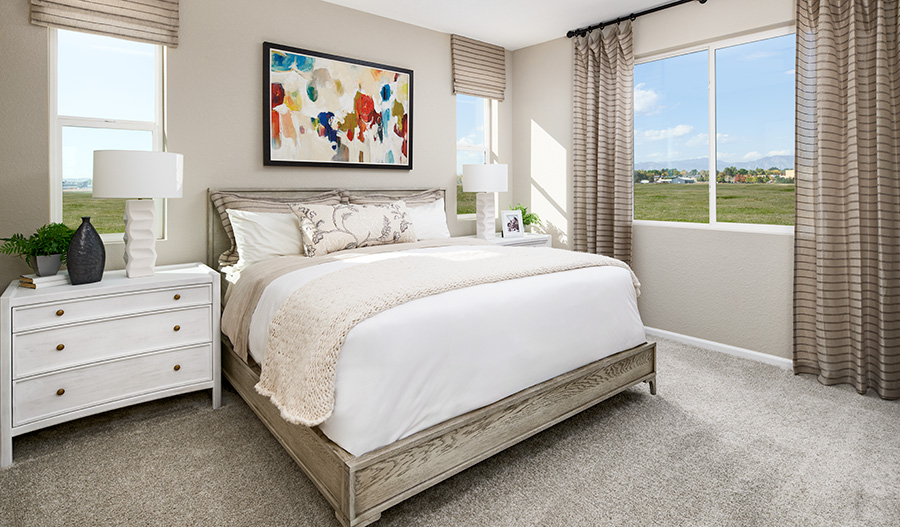Bedroom of the Boston floor plan