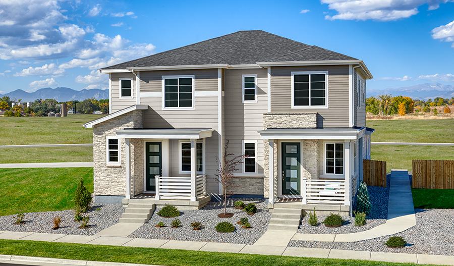 Exterior of the Boston floor plan