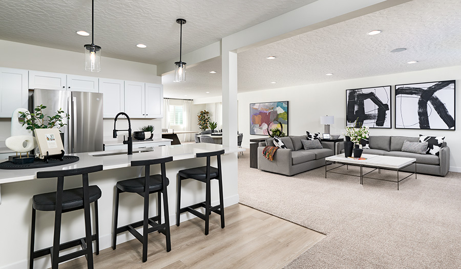 Wet Bar of the Harris floor plan