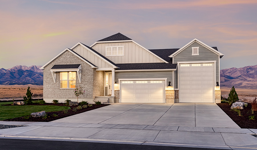 Exterior of the Harris floor plan