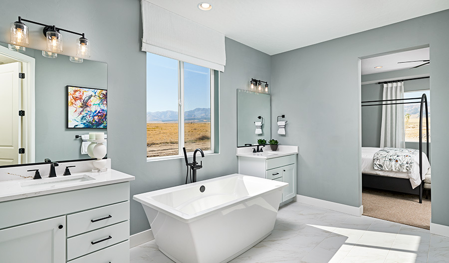Bathroom of the Harris floor plan