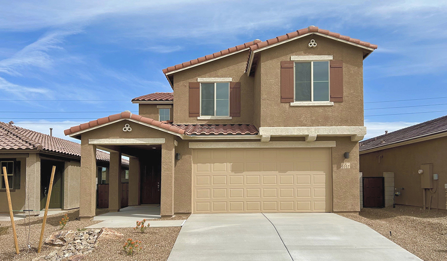 Exterior of the Layla floor plan