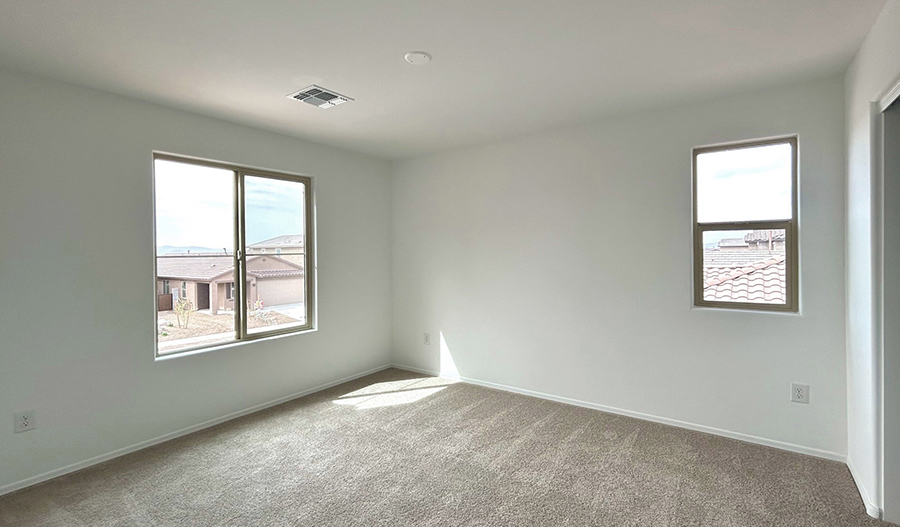 Bedroom of the Layla floor plan