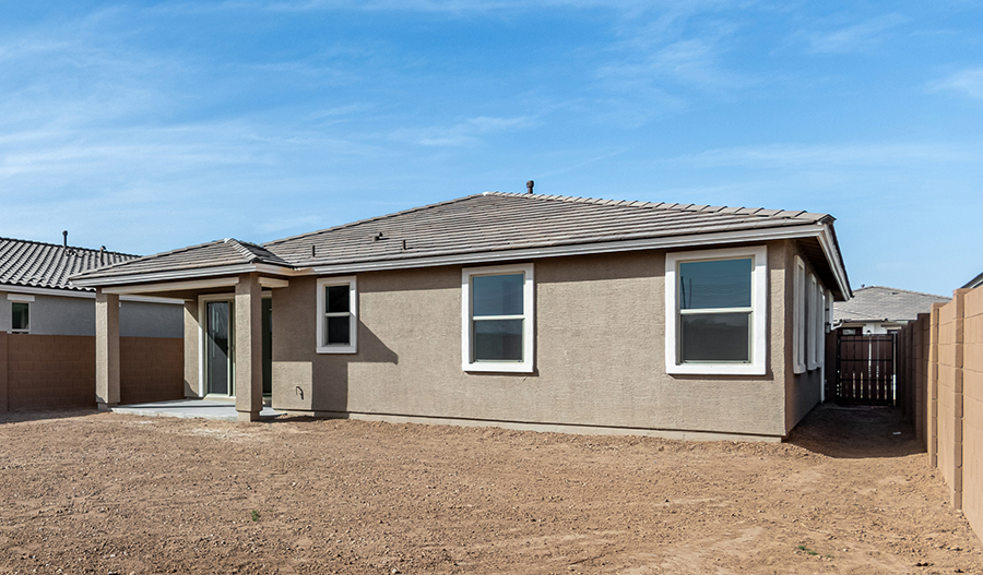 Rear Exterior of the Alexandrite floor plan