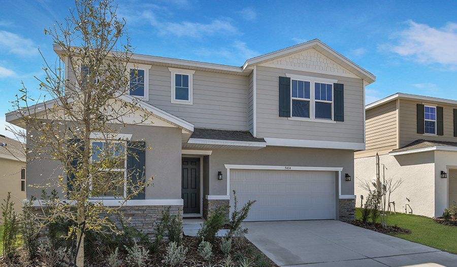 Exterior of the Moonstone floor plan