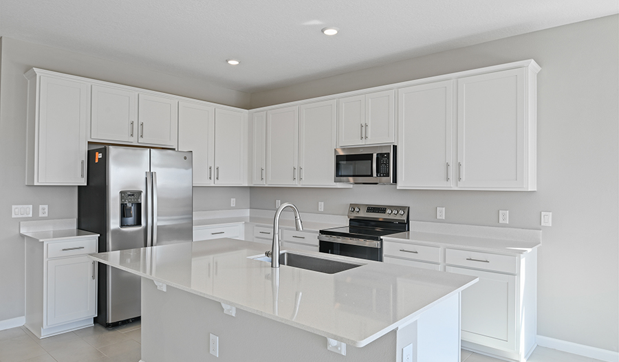 Kitchen of the Moonstone floor plan