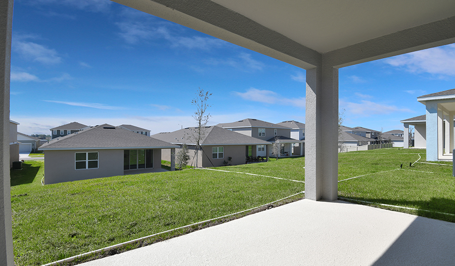 Rear Exterior of the Moonstone floor plan