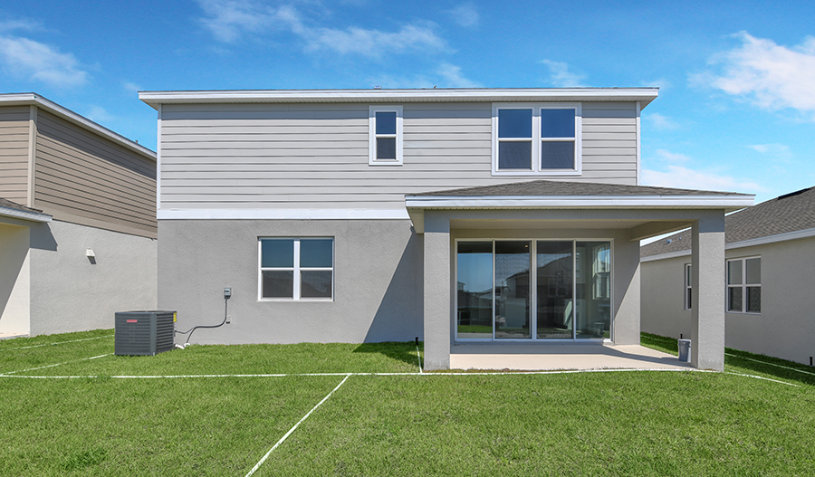 Rear Exterior of the Moonstone floor plan
