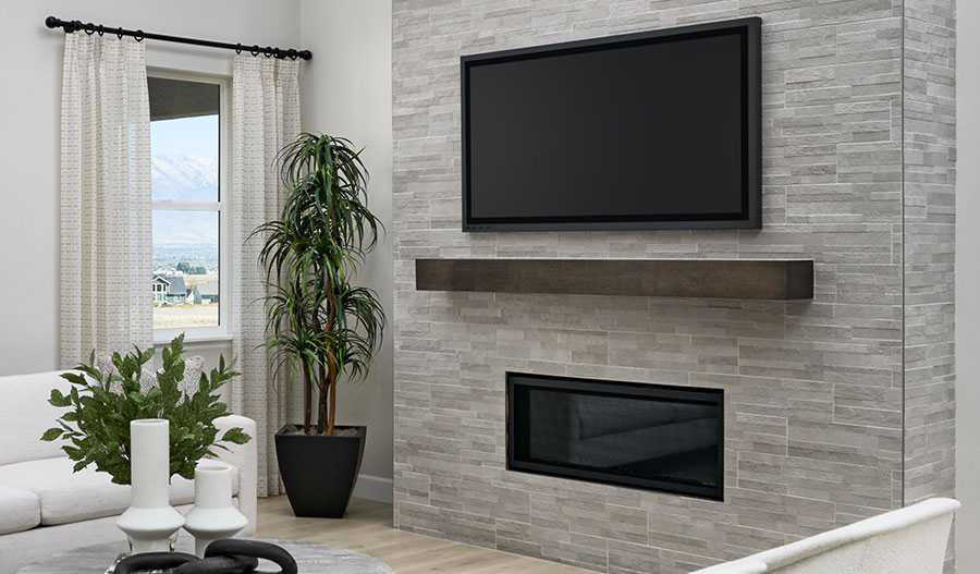 Great Room of the Jessica floor plan