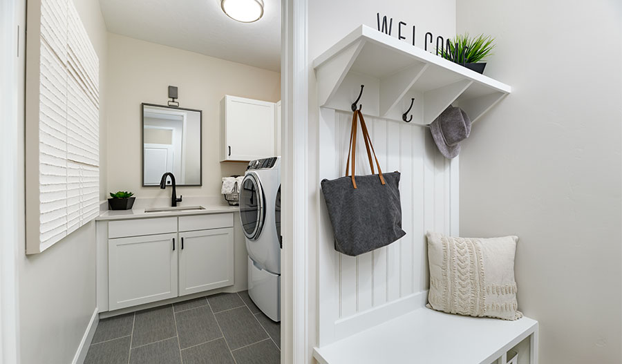 Mudroom of the Jessica floor plan
