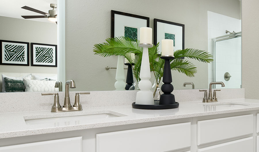 Bathroom of the Chicago floor plan