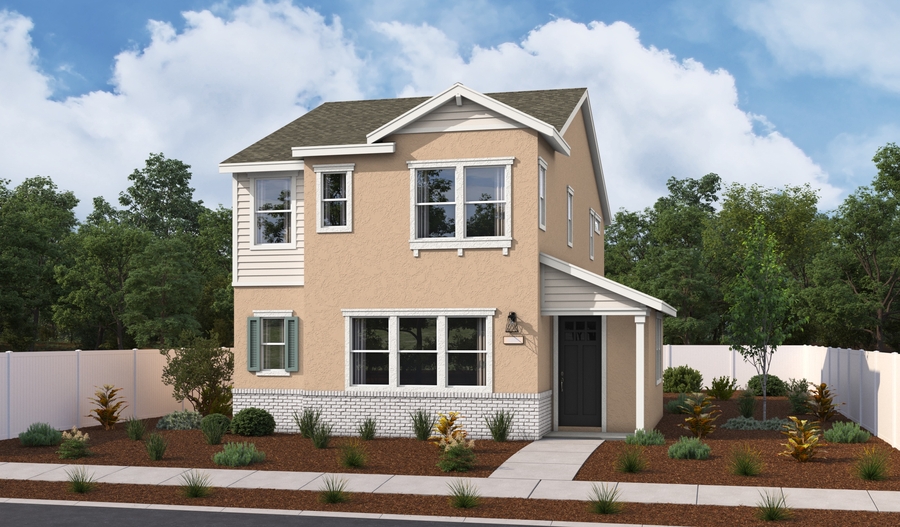 Elevation B of the Morello floor plan