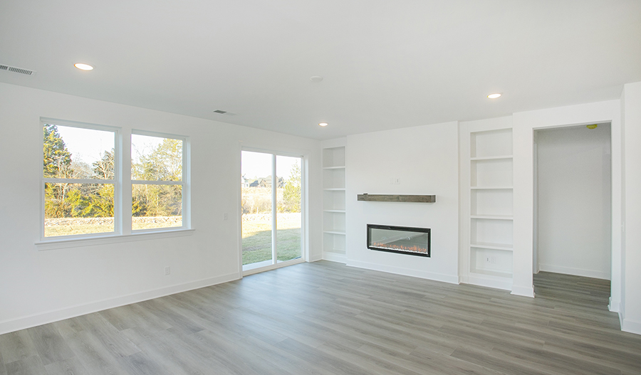 Great Room of the Dupont floor plan