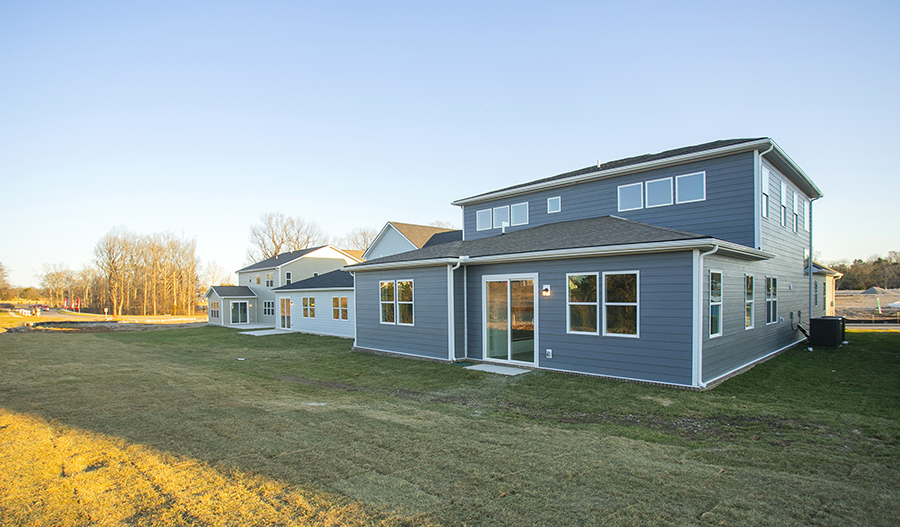 Rear Exterior of the Dupont floor plan
