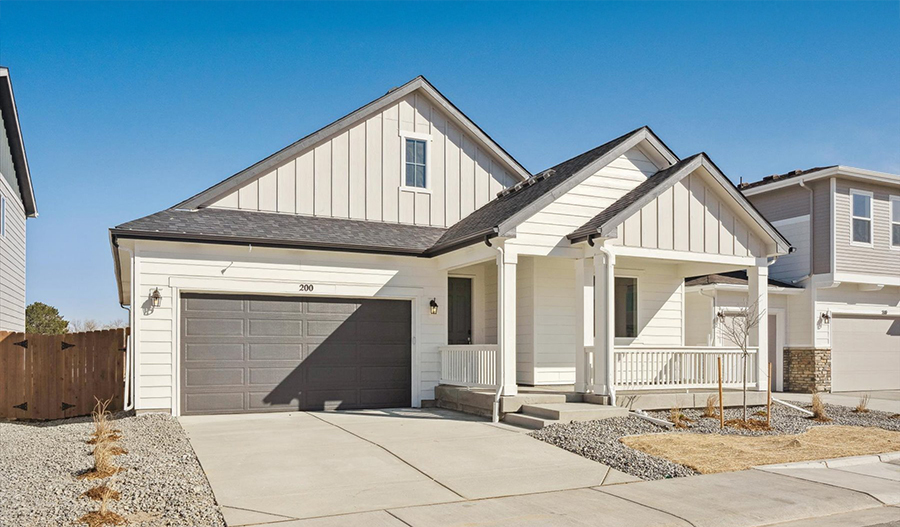 Exterior of the Agate floor plan