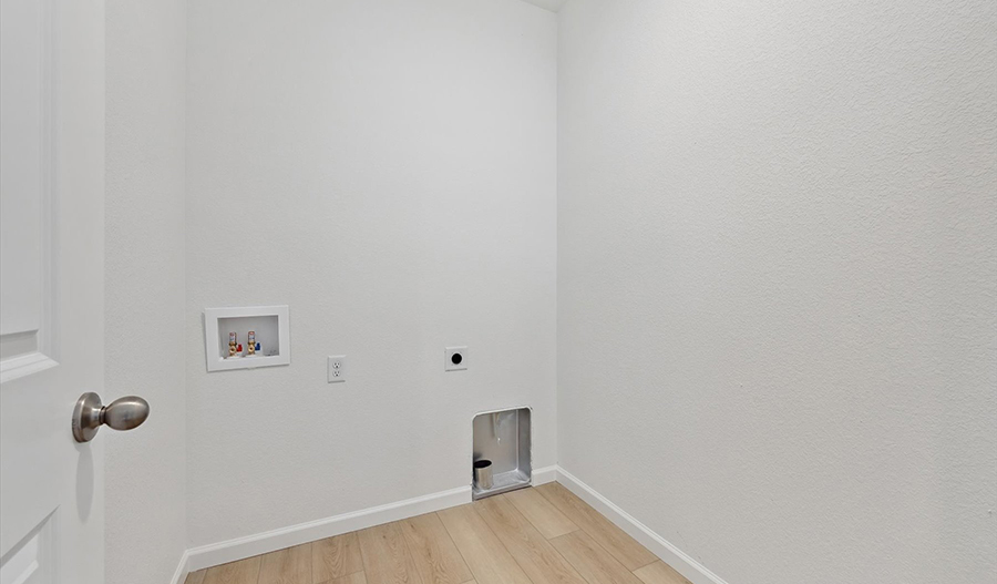 Laundry Room of the Agate floor plan
