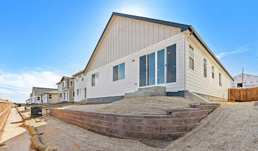 Rear Exterior of the Agate floor plan