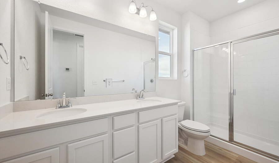 Bathroom of the Alexandrite floor plan